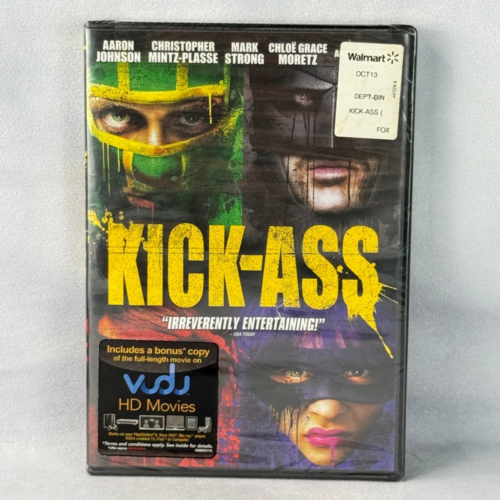 Kick-Ass DVD, New, Sealed